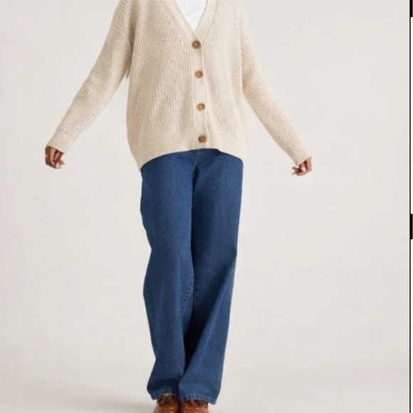 Quince Oversized Boyfriend Cardigan - Picture 10 of 10